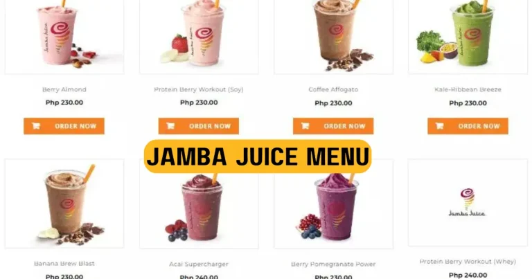 Jamba Juice Menu Price List in Philippines [Updated 2025]